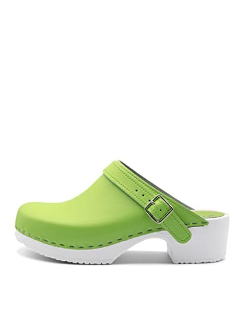 VERKA Women's Professional Comfort Clogs from Sweden - FLITIG