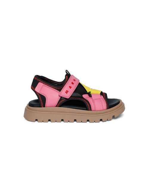 Marni Kids colour-block chunky sandals