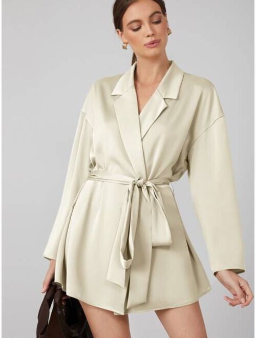 MOTF Premium Belted Blazer Dress