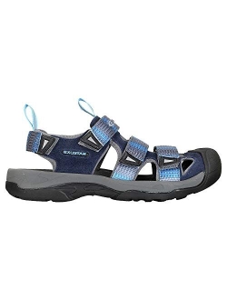 Exustar Clipless Sandal for Cycling with Closed Toe Design