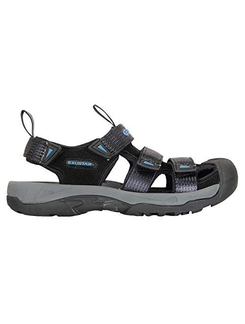 Exustar Clipless Sandal for Cycling with Closed Toe Design