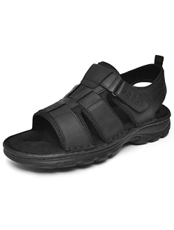 Okko Step Out in Style and Comfort Genuine Leather Fisherman Sandals Casual Shoes for Men - Perfect for Summer Days and Outdoor Adventures