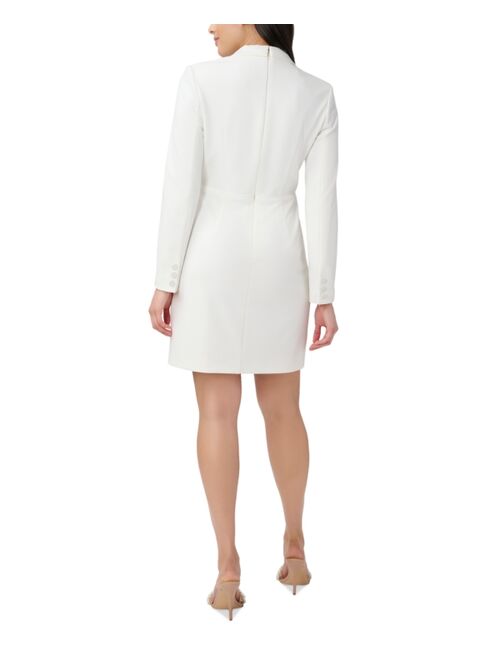 ADRIANNA PAPELL Women's Tuxedo Cocktail Sheath Dress