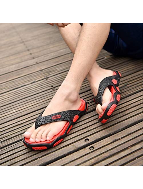 Atyun Flip Flops for Men Comfort Beach Shower Shoes Lightweight Slip-on Sandals Quick Dry Slipper Casual Thong Sandals Outdoor