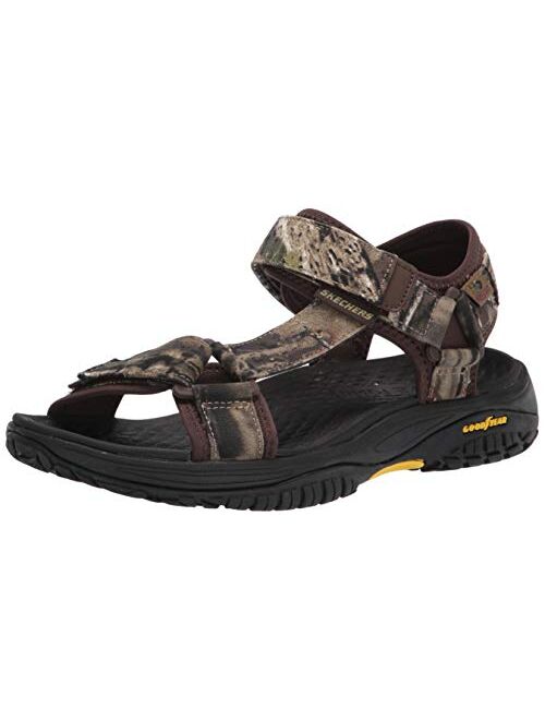 Skechers Men's Open Toe Sandal W/Strap Closure