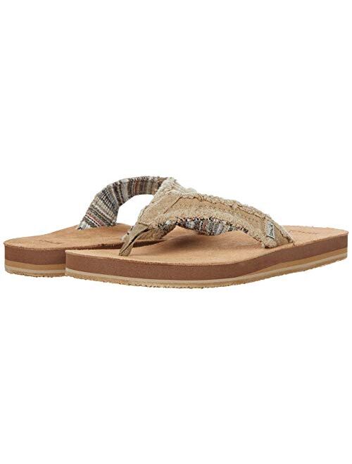 Sanuk Men's Fraid Not Soft Top Flip-Flop