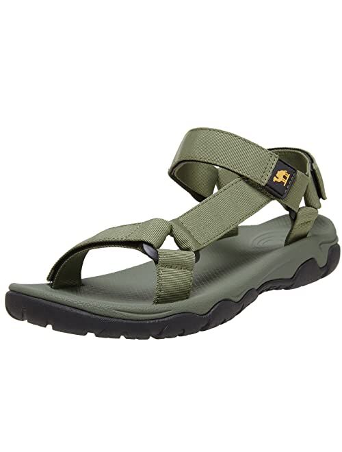 CAMELSPORTS Men's Hiking Sandals Open Toe Outdoor Beach Sandal Waterproof Sport Sandals Water Shoes for Athletic Walking