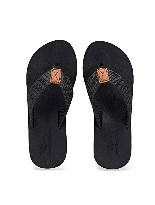 Hello MrLin Flip Flops for Men,Thong Sandals Lightweight Sandals for Outdoor and Indoor,Summer Quick-Dry Aqua shoes