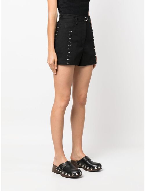 IRO stud-embellished shorts