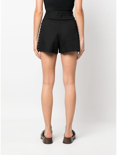 IRO stud-embellished shorts