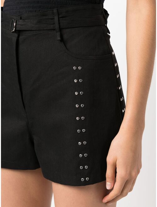 IRO stud-embellished shorts