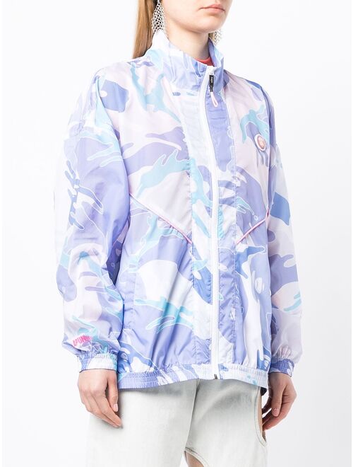 AAPE BY *A BATHING APE camouflage-print lightweight jacket