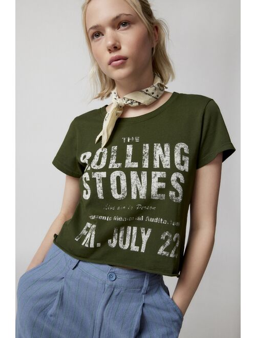 Urban Outfitters The Rolling Stones Raw Hem Baby Tee