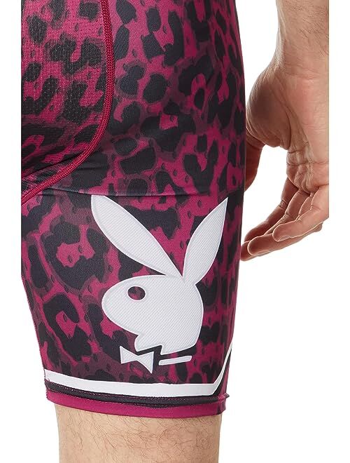 PSD Playboy Baller Polyester Animal Print E-Waist Boxer Brief