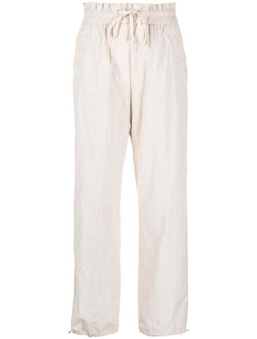 Peserico high-waisted tapered trousers