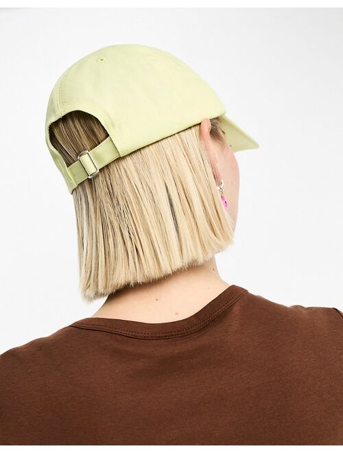 Daisy Street new york slogan baseball cap in yellow