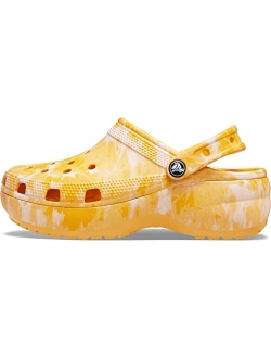 womens Classic Platform Graphic Clog