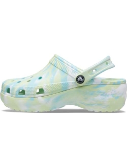 womens Classic Platform Graphic Clog