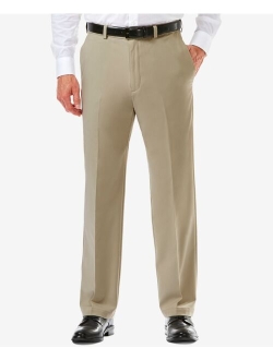 Cool 18 PRO Classic-Fit Expandable Waist Flat Front Stretch Dress Pants