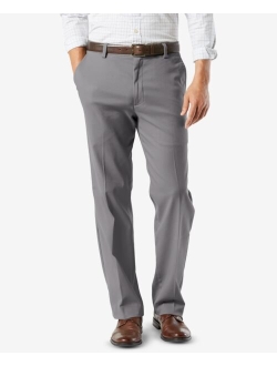 Men's Easy Classic Fit Khaki Stretch Pants