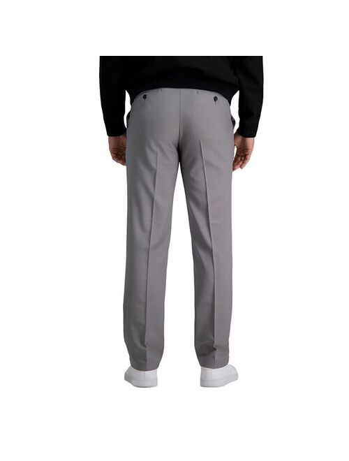 Men's Haggar Premium Comfort Straight-Fit Flat-Front Dress Pants