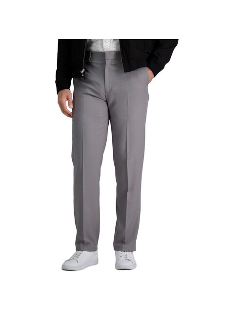 Men's Haggar Premium Comfort Straight-Fit Flat-Front Dress Pants