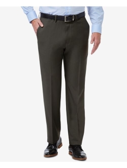 Men's Premium Comfort Stretch Classic-Fit Solid Flat Front Dress Pants