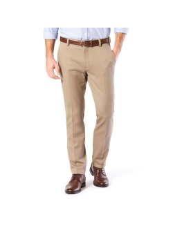 Easy Khaki Slim Stretch Flat-Front Pants