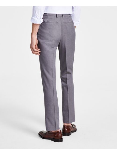 DKNY Men's Modern-Fit Solid Dress Pants