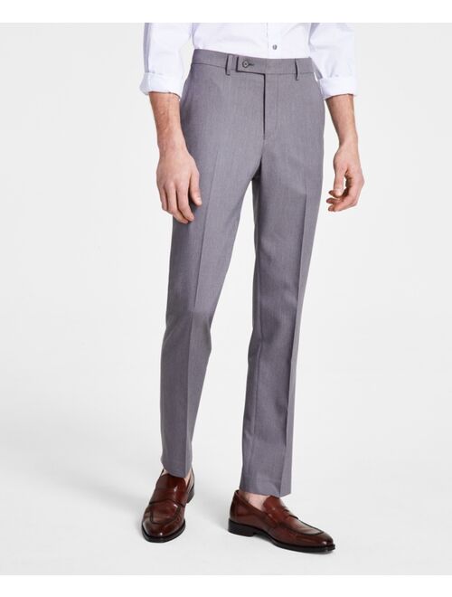 DKNY Men's Modern-Fit Solid Dress Pants