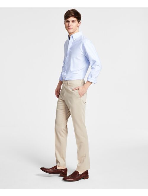 DKNY Men's Modern-Fit Solid Dress Pants