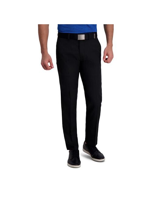 Men's Haggar Cool Right Performance Flex Straight-Fit Flat-Front Pants