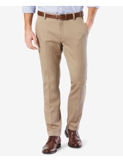 Men's Easy Slim Fit Khaki Stretch Pants