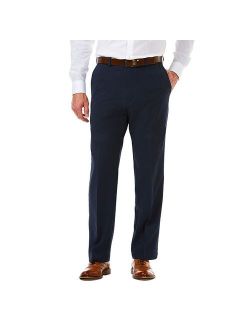 Cool 18 PRO Classic-Fit Wrinkle-Free Flat-Front Expandable Waist Pants