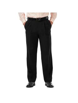 Cool 18 PRO Classic-Fit Wrinkle-Free Pleated Expandable Waist Pants