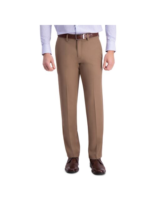 Men's Haggar Cool 18 PRO Straight-Fit Wrinkle-Free Flat-Front Super Flex Waist Pants