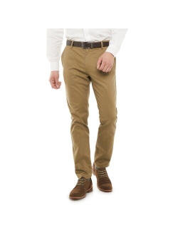 Signature Khaki Lux Slim-Fit Stretch Pants