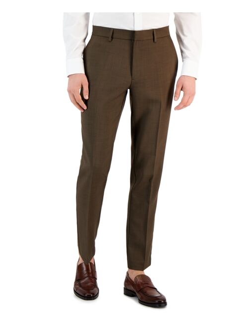 Perry Ellis Portfolio Men's Slim-Fit Flat Front Pants