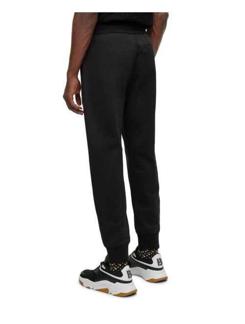 BOSS by Hugo Boss Men's Monogram-Filled Logo Tracksuit Bottoms