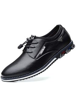 COSIDRAM Mens Casual Shoes Business Slip-on Shoes Comfort Fashion Office Shoes for Male