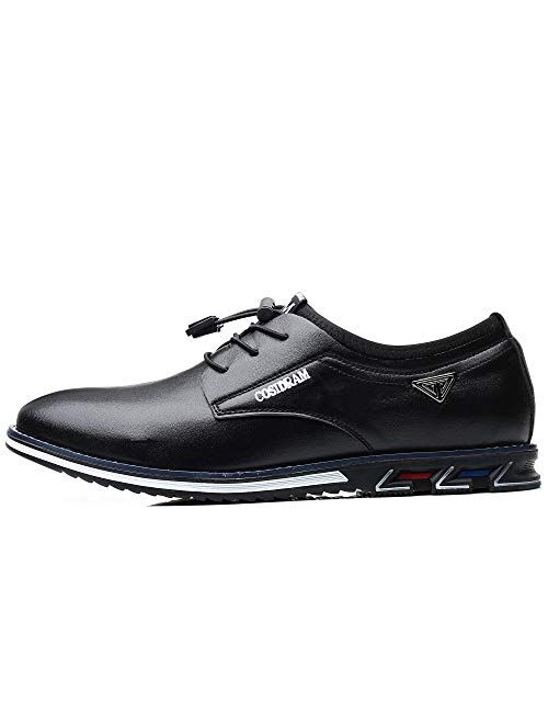 COSIDRAM Mens Casual Shoes Business Slip-on Shoes Comfort Fashion Office Shoes for Male