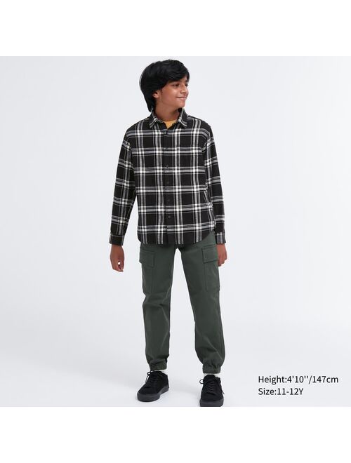 UNIQLO Flannel Checked Long-Sleeve Shirt