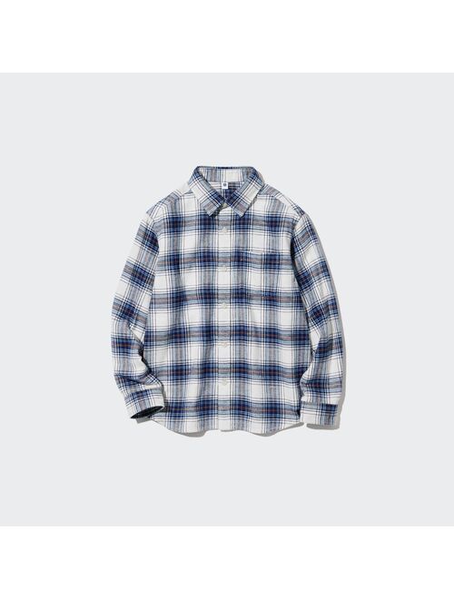 UNIQLO Flannel Checked Long-Sleeve Shirt