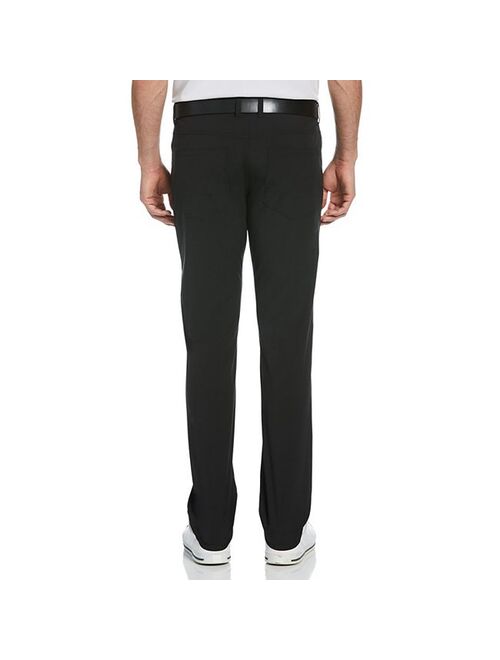 Men's Grand Slam Classic-Fit Horizontal Texture 5-Pocket Flat-Front Golf Pants