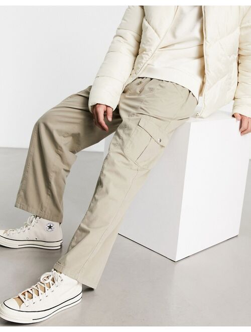 Reclaimed Vintage cargo pants in stone