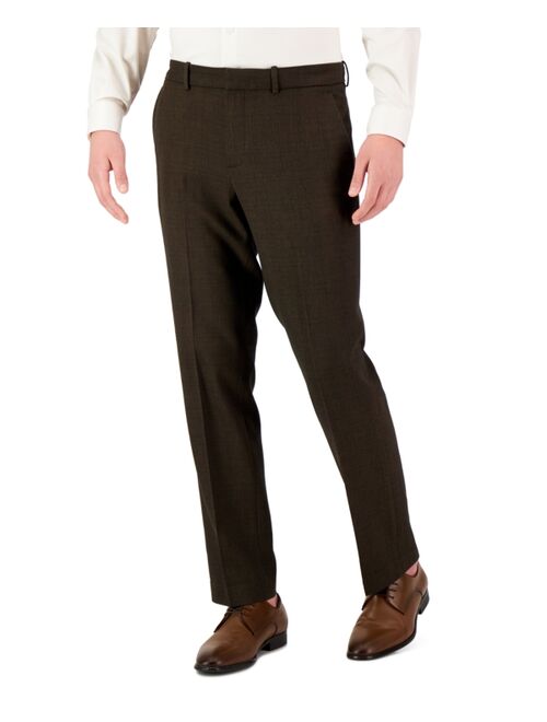 Perry Ellis Portfolio Men's Modern-Fit Stretch Solid Resolution Pants