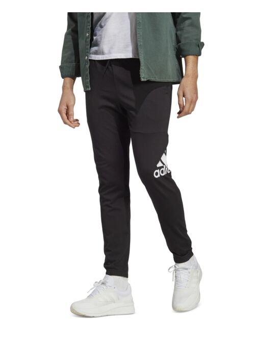 adidas Men's Essentials Single Jersey Tapered Badge of Sport Joggers