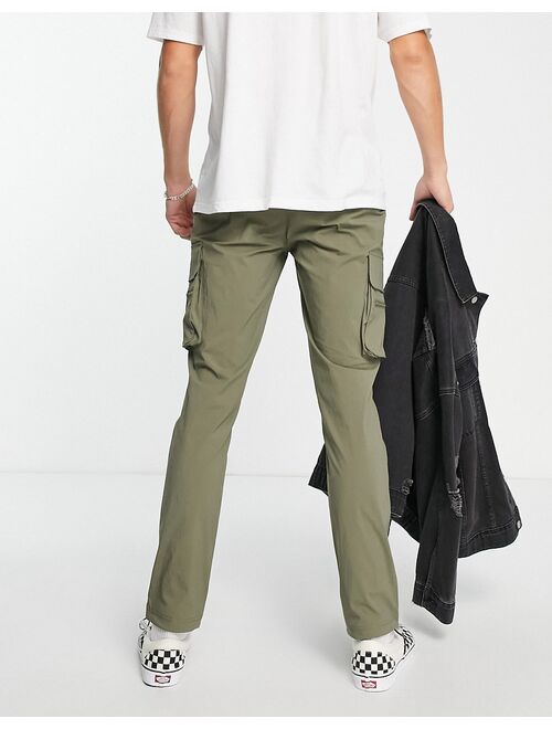 ADPT technical cargo pants in khaki