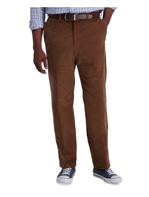 Haggar Men's Classic-Fit Stretch Corduroy Pants