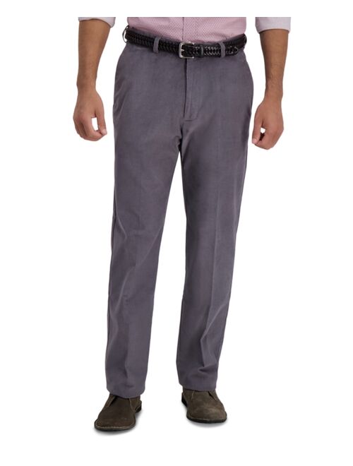 Haggar Men's Classic-Fit Stretch Corduroy Pants